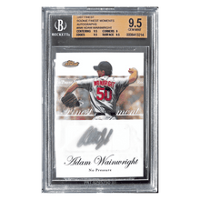 Adam Wainwright BGS 9.5 2007 Topps Rookie Finest Moments Autograph Card #RFMA-AW