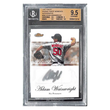Adam Wainwright BGS 9.5 2007 Topps Rookie Finest Moments Autograph Card #RFMA-AW
