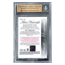 Adam Wainwright BGS 9.5 2007 Topps Rookie Finest Moments Autograph Card #RFMA-AW