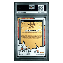 Jayden Daniels PSA 10 2024 Panini Donruss Bomb Squad Card #29