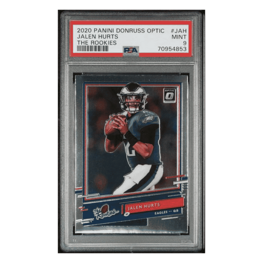 Jalen Hurts PSA 9 2020 Panini Donruss Optic The Rookies Card #JAH