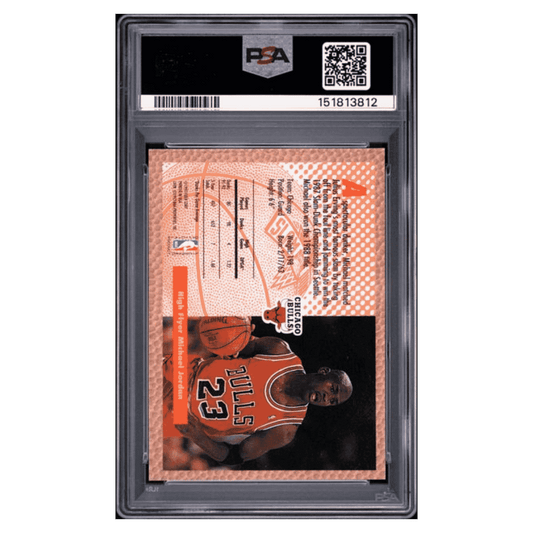 Michael Jordan PSA 8 1992 Fleer Tony's Pizza Card