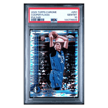 Cooper Flagg PSA 10 2025 Topps Chrome Pulsar Rookie RC Card #251