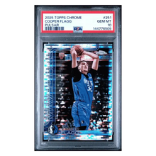 Cooper Flagg PSA 10 2025 Topps Chrome Pulsar Rookie RC Card #251