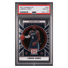 LeBron James PSA 10 2021 Panini Chronicles Hometown Heroes Card #663