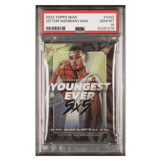 Victor Wembanyama PSA 10 2023 Topps Now Card #VW2