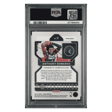Anthony Edwards PSA 9 2021 Panini Prizm Ice Card #37