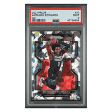 Anthony Edwards PSA 9 2021 Panini Prizm Ice Card #37
