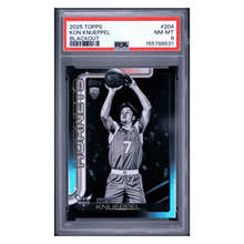 Kon Knueppel PSA 8 2025 Topps Blackout Rookie RC Card #204