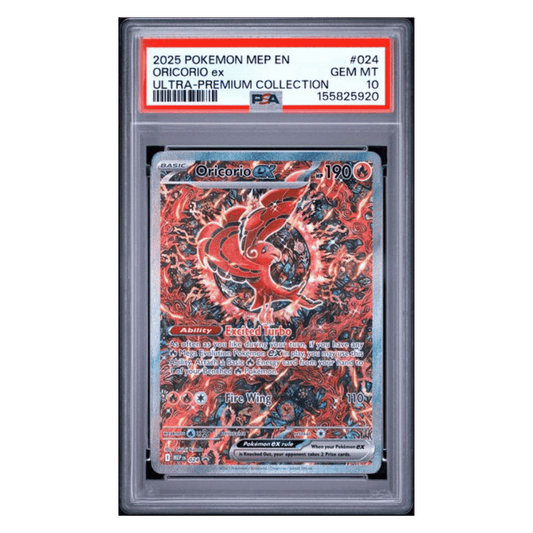 Oricorio ex PSA 10 2025 Pokemon Mega Evolution Black Star Promo Ultra-Premium Collection Card #024