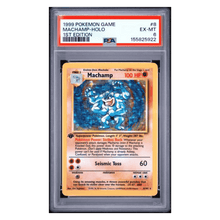 Machamp Holo PSA 6 1999 Pokemon Game 1st Edition Card #8
