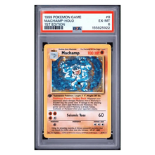 Machamp Holo PSA 6 1999 Pokemon Game 1st Edition Card #8