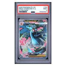 Mega Charizard X ex PSA 9 2025 Pokemon Phantasmal Flames Ultra Rare Card #109