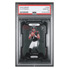 CJ Stroud PSA 10 2023 Panini Prizm Rookie RC Card #339