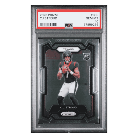 CJ Stroud PSA 10 2023 Panini Prizm Rookie RC Card #339