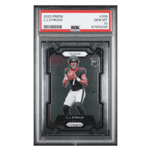 CJ Stroud PSA 10 2023 Panini Prizm Rookie RC Card #339