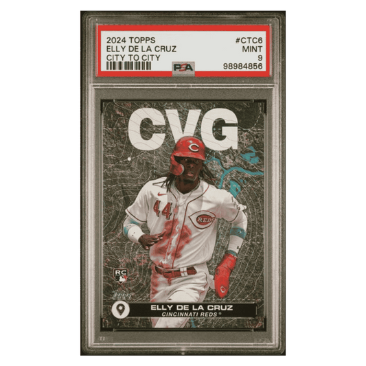 Elly De La Cruz PSA 9 2024 Topps City to City Rookie RC Card #CTC6