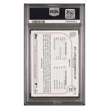 St Louis Cardinals PSA 8 2022 Topps Black #d/ 71 Card #247