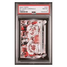 St Louis Cardinals PSA 8 2022 Topps Black #d/ 71 Card #247