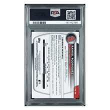 Rainiel Rodriguez PSA 8 2025 Bowman Chrome Prospect Autograph Card #CPARR