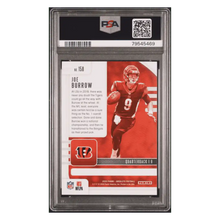 Joe Burrow PSA 8 2020 Panini Absolute Rookie RC Card #158