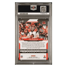 Joe Burrow PSA 9 2020 Panini Prizm Rookie RC Card #307