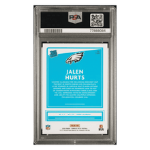 Jalen Hurts PSA 9 2020 Panini Donruss Optic Rated Rookie Card #164