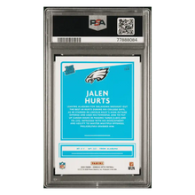 Jalen Hurts PSA 9 2020 Panini Donruss Optic Rated Rookie Card #164