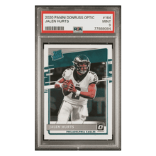 Jalen Hurts PSA 9 2020 Panini Donruss Optic Rated Rookie Card #164