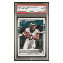Jalen Hurts PSA 9 2020 Panini Donruss Optic Rated Rookie Card #164
