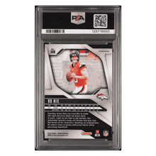 Bo Nix PSA 9 2024 Panini Prizm Silver Rookie RC Card #309