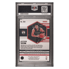 Jayson Tatum PSA 9 2020 Panini Mosaic Card #254