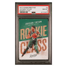 Jayson Tatum PSA 8 2017 Panini Prestige Rookie Class Card #3