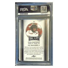 Patrick Mahomes PSA 10 2017 Leaf Rookie RC Card #56