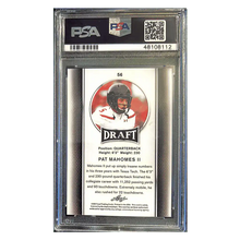 Patrick Mahomes PSA 10 2017 Leaf Rookie RC Card #56