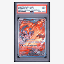 Rocket's Moltres ex PSA 9 2025 Pokemon Destined Rivals Ultra-Premium Collection Card #229