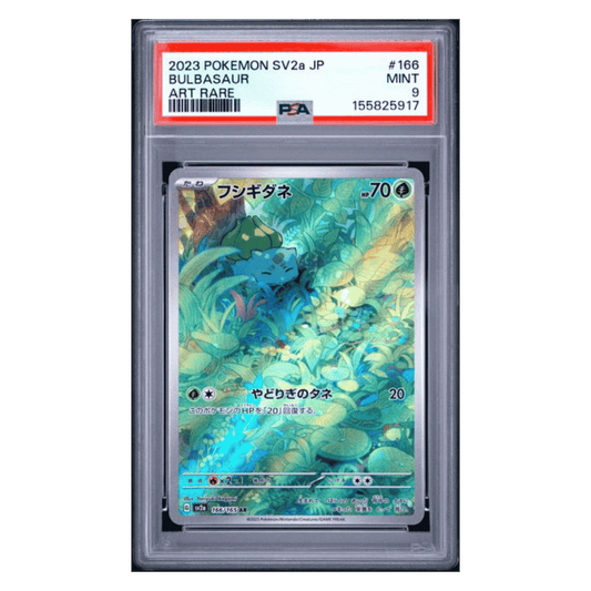 Bulbasaur PSA 9 2023 Pokemon SV2a Japanese Art Rare Card #166
