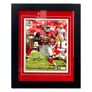 Jamaal Charles Kansas City Chiefs Autographed Framed 8x10 Photo - JSA COA