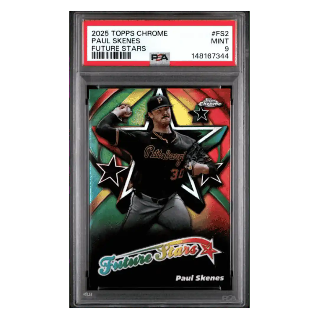 Paul Skenes PSA 9 2025 Topps Chrome Future Stars Card #FS2