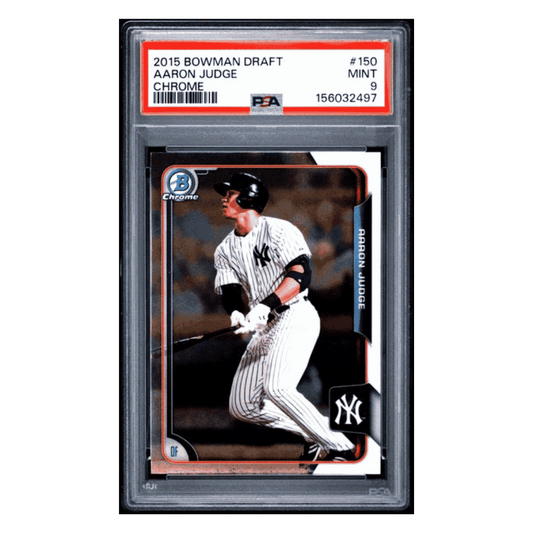 Aaron Judge PSA 9 2015 Bowman Draft Chrome Card #150