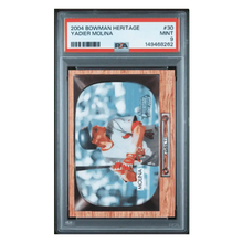 Yadier Molina PSA 9 2004 Bowman Heritage Card #30