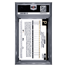 Paul Skenes PSA 9 2025 Topps Chrome Green Raywave #d/ 99 Card #300