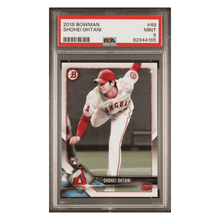 Shohei Ohtani PSA 9 2018 Bowman Rookie RC Card #49
