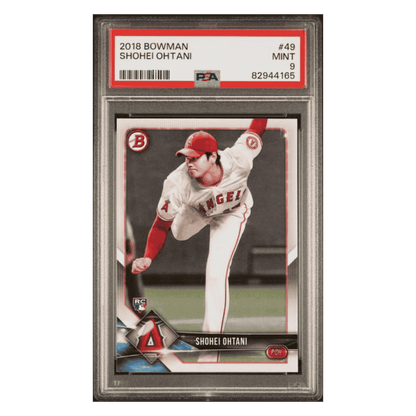 Shohei Ohtani PSA 9 2018 Bowman Rookie RC Card #49