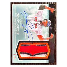 David Ortiz 2018 Topps Dynastic Data Certified Autograph Issue GU Memorabilia #1/ 5 Card #AP-DO8