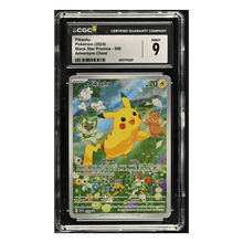 Pikachu CGC 9 2024 Pokemon Black Star Promos Adventure Chest Card #088