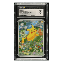 Pikachu CGC 9 2024 Pokemon Black Star Promos Adventure Chest Card #088
