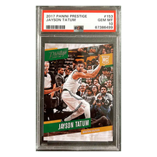 Jayson Tatum PSA 10 2017 Panini Prestige Rookie RC Card #153