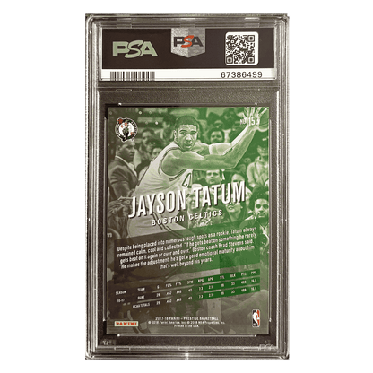 Jayson Tatum PSA 10 2017 Panini Prestige Rookie RC Card #153