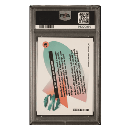 Michael Jordan PSA 10 1991 Skybox Card #334